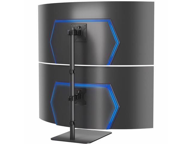 VIVO Dual Ultrawide Monitor Desk Stand, Adjustable Mount for 2 Screens up to 45'