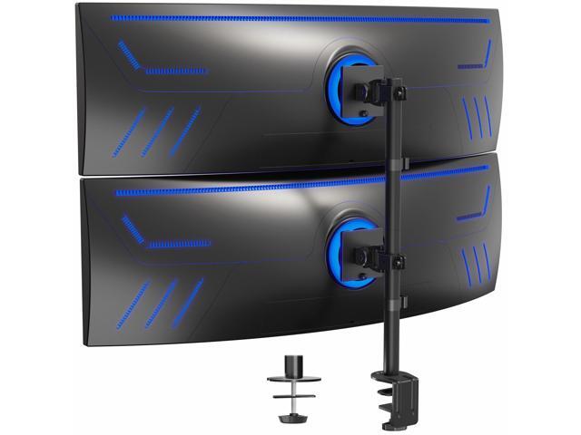 VIVO Dual Ultrawide Monitor Desk Mount, Stand for 2 Computer Screens up to 49'