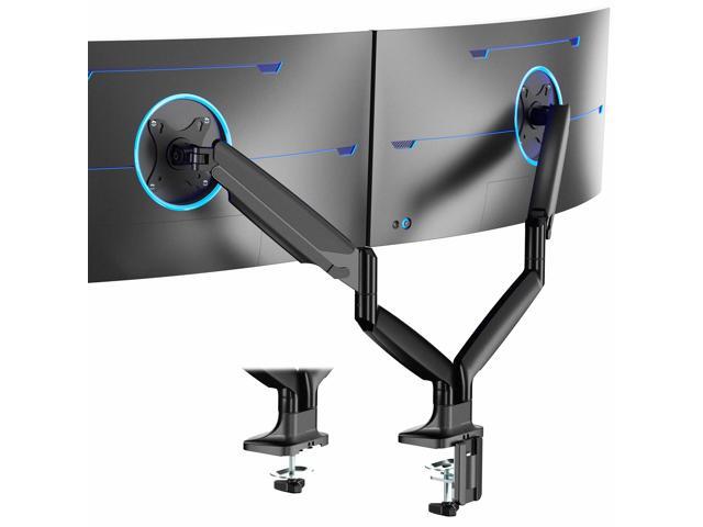 VIVO Dual Ultrawide 40' Computer Monitor Desk Mount with Pneumatic Spring Arms