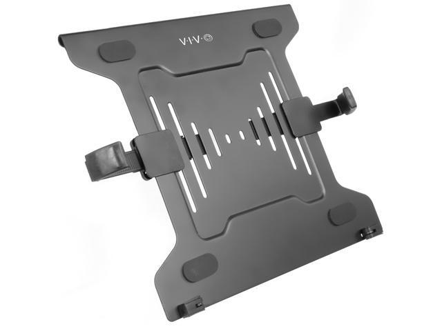 VIVO Universal Adjustable 10' to 15.6' Single Laptop Mount Holder, Notebook Tray