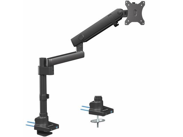 VIVO Premium Aluminum Single Monitor Arm Desk Mount Stand with USB Ports