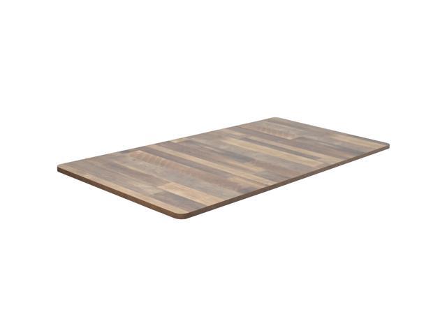 VIVO Reclaimed Wood 71 x 36 inch Universal Top for Sit to Stand Desk Frames