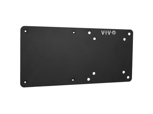 VIVO Black Steel Bracket Back of Monitor VESA Plate Mount Holder for Intel NUC