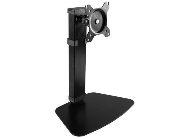 VIVO Tall Single Monitor Mount Height Adjustable Stand Fits 1 Screen up to 32'