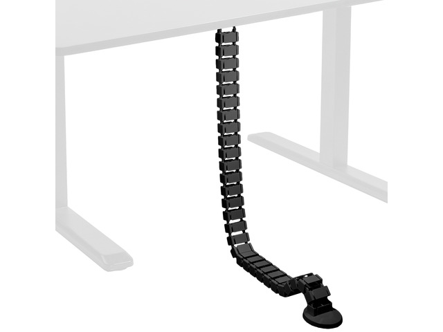VIVO Vertebrae Cable Management Kit Height Adjustable Desk Quad Wire Organizer