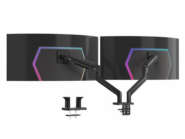 VIVO Mechanical Spring Dual Ultra Wide Monitor Mount, Fits up to 45' Screens