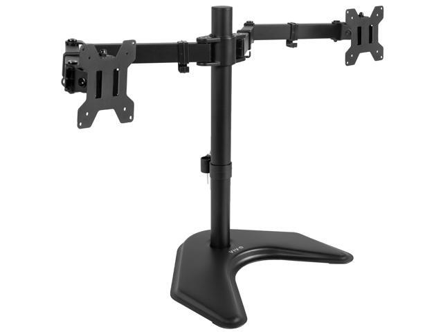 VIVO Black Dual Monitor Articulating Desk Stand Mount, Fits Up to 32' Screens