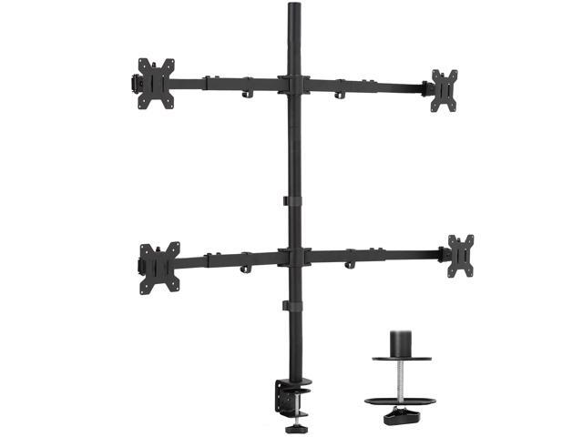 VIVO Telescoping Quad Ultra Wide 27' to 38' Monitor Heavy Duty Desk Mount Stand
