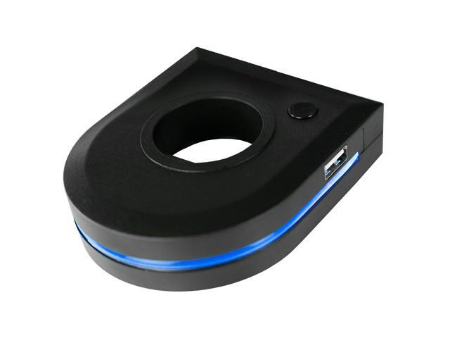 VIVO Pole-Mounted RGB Stand Accessory with Dual USB-A Hub and Light Strip