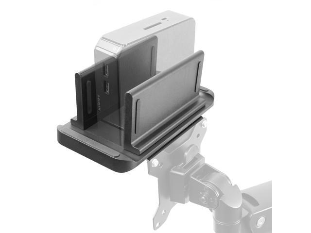 VIVO Multifunctional Thin Client CPU Mount, VESA or Freestanding Mini PC Holder