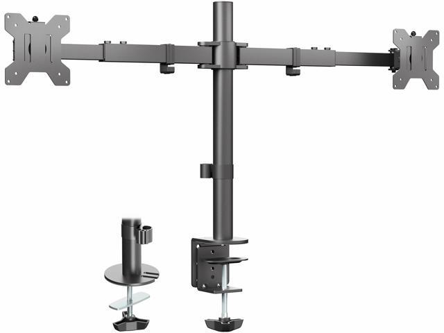 VIVO Telescoping Dual 21' to 32' Monitor Mount, Heavy Duty Desk Stand