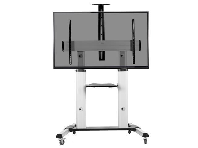 Ultra Heavy Duty Mobile Stand TV Cart Mount, Fits 32' to 100' Flat Screens
