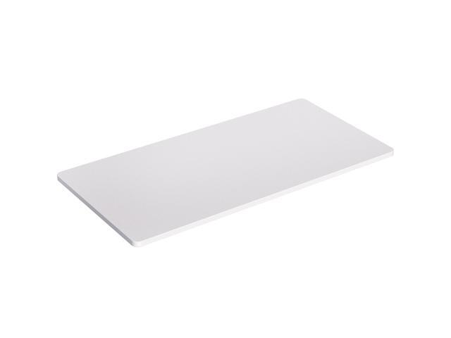 VIVO White 55 x 28 inch Universal Table Top for Sit to Stand Desk Frames