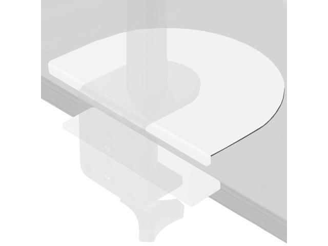 VIVO White Steel Reinforcement Bracket Mount Plate for C-clamp Installations