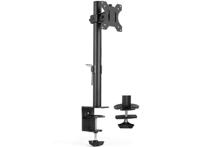 VIVO Single Monitor Adjustable Tilt Desk Mount Stand for 1 LCD Screen up to 38'