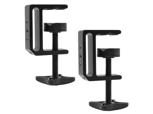 VIVO Universal Heavy Duty C-Clamps with 1/4 inch-20 and 3/8 inch-16 Sockets (x2)