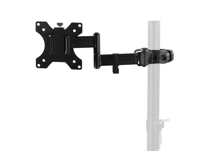 VIVO Steel Universal Pole Mount Monitor Arm VESA Plate Fits 17' to 32' Screens
