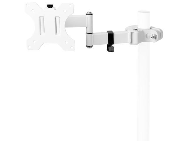 VIVO Steel Universal Pole Mount Monitor Arm VESA Plate Fits 17' to 32' Screens