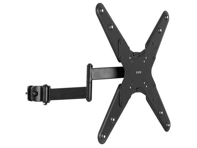 VIVO Steel Universal Pole Mount TV Arm VESA Plate Fits 32' to 55' Screens