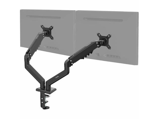 VIVO Black Dual 13' to 30' Computer Monitor Counterbalance Desk Mount Stand