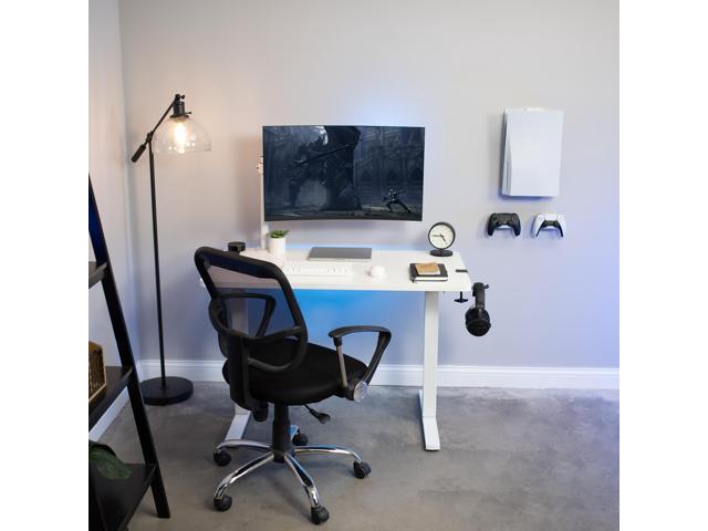 VIVO White Wall & Under Desk Mount Designed for PS5 & PS5 Slim Console