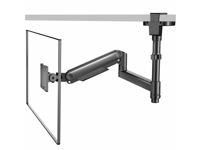 VIVO Under-Surface Clamp Monitor Arm Mount, Fits Screens 17'-32, 33lbs Capacity
