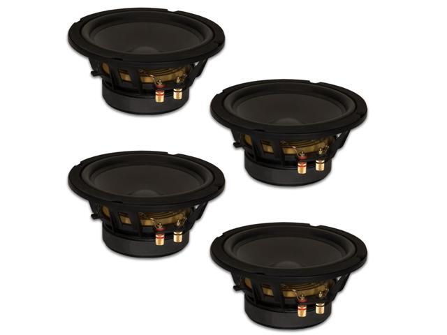 4 Goldwood Sound GW-8PC-8 Heavy Duty 8ohm 8' Woofers 330 Watts each Replacement Speakers