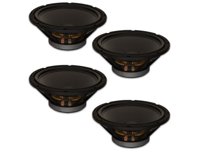 4 Goldwood Sound GW-12PC-8 Heavy Duty 8ohm 12' Woofers 450 Watts each Replacement Speakers