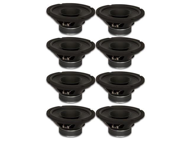 8 Goldwood Sound GW-8003/8 Full Range 8' Woofers with Whizzers 260 Watt each 8ohm Speakers