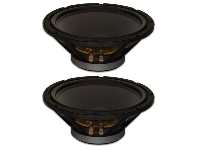 2 Goldwood Sound GW-12PC-8 Heavy Duty 8ohm 12' Woofers 450 Watts each Replacement Speakers
