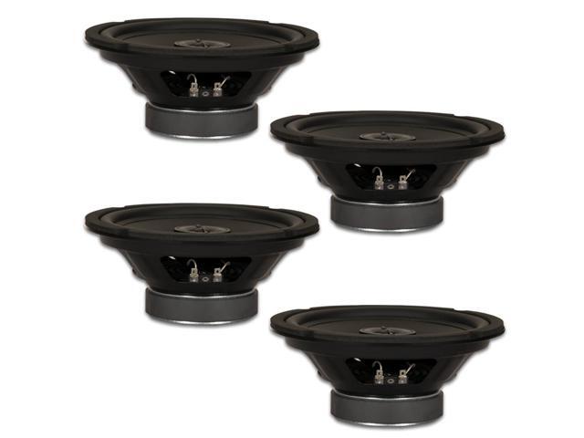 4 Goldwood Sound GW-8004/8 Two Way 8' Woofers with Tweeters 50 Watt each 8ohm Speakers
