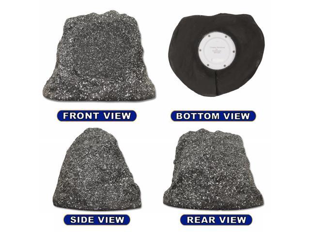 Theater Solutions B61GG Fully Wireless 100 Watt Rechargeable Battery Bluetooth 6.5 Rock Speaker Granite Grey Link Up To 99 Speakers Wirelessly - image 5