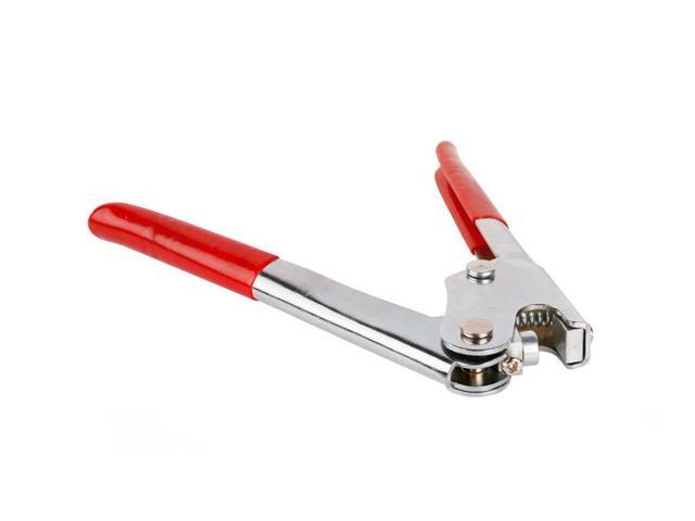 ELECALL Red Plastic Coated Handle Lead Seal Sealing Pliers Calipers 165mm EAS