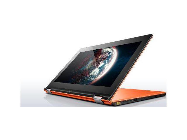 Lenovo Yoga 13 Ultrabook - Windows 8.1 Pro - Intel Core i5-3337U, 8GB RAM, 128GB SSD, 13.3' Multi-Touch HD+ IPS Display (1600x900), Clementine Orange