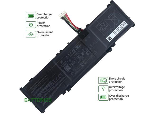 MC03XL Battery for HP EliteBook 8 Flip 13 G1 11.55V 52Wh 3-Cell Li-Polymer Laptop Battery Replacement Model: C0WV1PA, U7Z65U