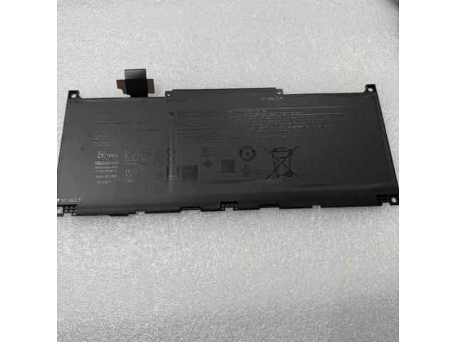2FVJM MN79H TR7FC 55Wh Replacement Battery for Dell XPS 13 9320 XPS 13 Plus 9320 XPS 13 9340 11.55V 4524mAh 3-Cell Li-ion Compatible with P151G.