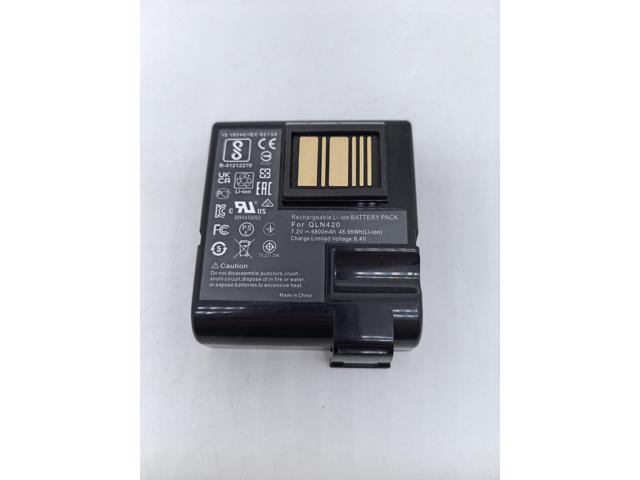 7.4V 6800mAh Li-ion Battery for Zebra QLN420 ZQ630 ZQ63 Replaces BTRY-MPP-68MA1-01 P1040687 P1050667-016 12 Month Warranty