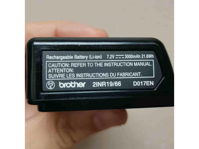 PA-BT-006 7.2V 3000mAh 21.6Wh Li-ion Battery for Brother RuggedJet RJ4200 RJ3200 Mobile Printer Replaces PABT006 Grade A Cells