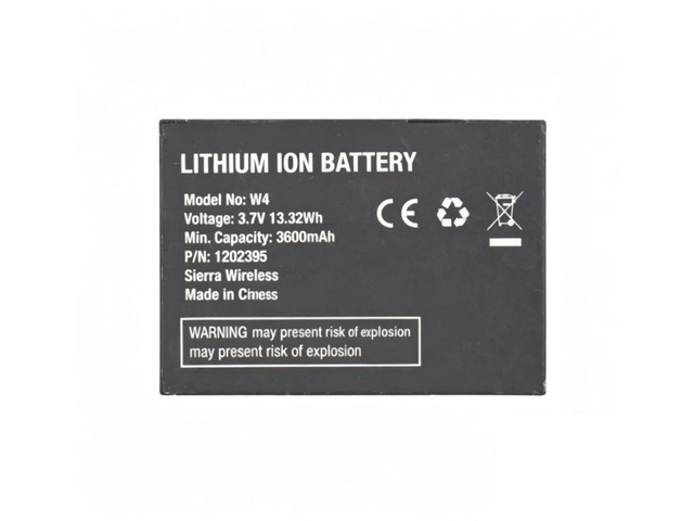 New W-4 3600mAh 13.32Wh 3.7V Li-ion Battery for Sierra Wireless Netgear AirCard 803S Replaces 1202395 Grade A Cells 12-Month Warranty