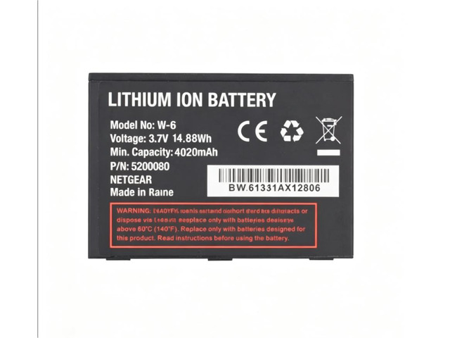 New W-6 4020mAh 14.88Wh Battery for NETGEAR AirCard 781S AT & T Unite Pro Replaces 5200080 Grade A Cells 12-Month Warranty