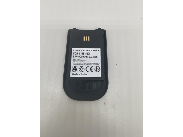 New 900mAh 3.7V Li-ion Battery for Ascom 9D62 D62 i62 DH4-ACAB, Alcatel 8118 8128, Unify WL3 Replaces 660190 660217 3BN78404AA Includes Rear Cap ...
