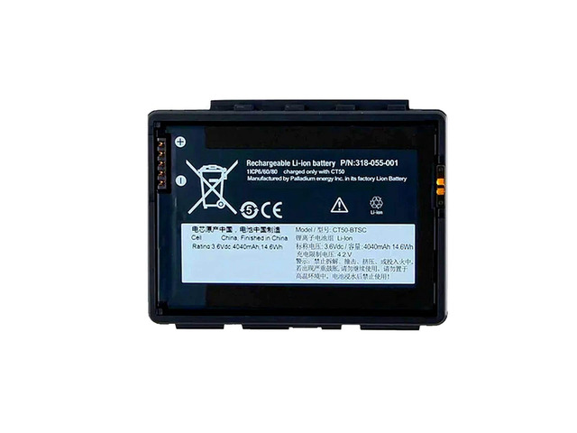 New CT50-BTSC 3.85V 4150mAh 18.26Wh Li-ion Battery for Honeywell CT40 CT45 CT50 CT40P CT45P Replaces 318-055-067 Grade A Cells OEM-Spec
