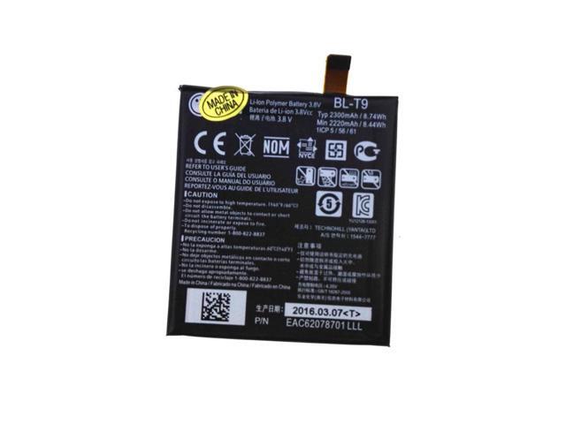 Battery For Google Nexus 5 LG D820 D821 2300mAh BL-T9 3.8V