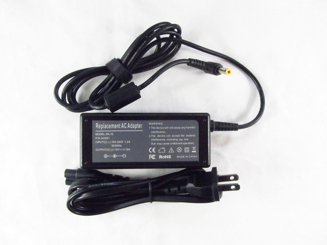 19V 3.42A 65W PA-16310-5422 ac adapter for Toshiba Satellite A200-ST2041 A200-ST2043