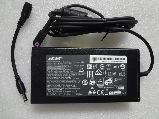 Genuine For ACER 135W 19V 7.1A Aspire VN7-791G VN7-591G VN7-791G-77JJ AC Adapter
