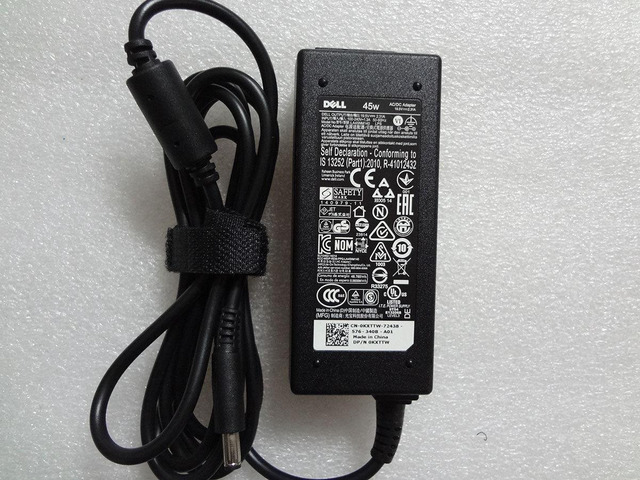 Original For Dell 45W 19.5V 2.31A Inspiron 15 5551,5555,5558,5559 AC Adapter