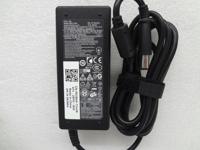 Genuine OEM Laptop 65W for Dell PA-21 Inspiron 1318 1440 1545 AC Adapter charger
