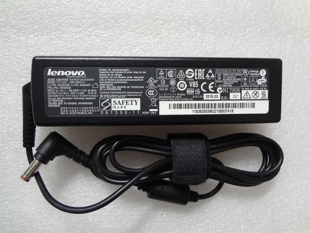 Original 20V 3.25A 65W for Lenovo G560 G565 G570 Z560 Z565 G580 G585 AC Adapter