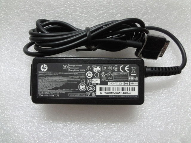 For HP 15V 1.33A 20W ENVY X2 11-g000ea Tablet Original OEM Power Supply+Cord