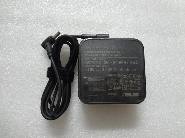 Original OEM for ASUS 19V 3.42A 65W Pro P2520LA-XH31 PA-1650-78 AC Adapter